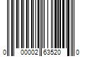 Barcode Image for UPC code 000002635200