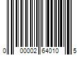 Barcode Image for UPC code 000002640105