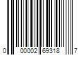 Barcode Image for UPC code 000002693187