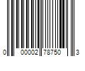 Barcode Image for UPC code 000002787503