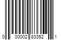 Barcode Image for UPC code 000002833521