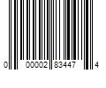 Barcode Image for UPC code 000002834474