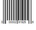 Barcode Image for UPC code 000002919256