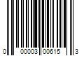 Barcode Image for UPC code 000003006153