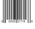 Barcode Image for UPC code 000003017166