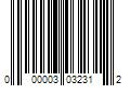 Barcode Image for UPC code 000003032312