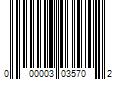 Barcode Image for UPC code 000003035702