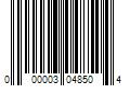 Barcode Image for UPC code 000003048504