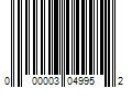 Barcode Image for UPC code 000003049952