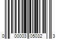 Barcode Image for UPC code 000003050323