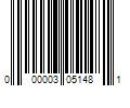 Barcode Image for UPC code 000003051481