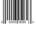 Barcode Image for UPC code 000003052693