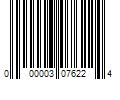 Barcode Image for UPC code 000003076224