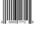 Barcode Image for UPC code 000003117125