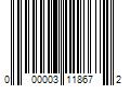 Barcode Image for UPC code 000003118672