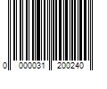 Barcode Image for UPC code 0000031200240