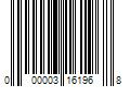 Barcode Image for UPC code 000003161968