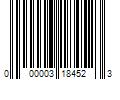 Barcode Image for UPC code 000003184523