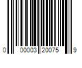 Barcode Image for UPC code 000003200759