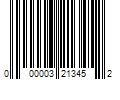 Barcode Image for UPC code 000003213452