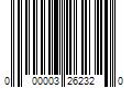 Barcode Image for UPC code 000003262320