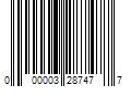 Barcode Image for UPC code 000003287477