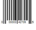 Barcode Image for UPC code 000003427095