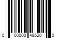 Barcode Image for UPC code 000003485200