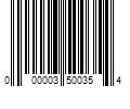 Barcode Image for UPC code 000003500354