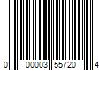 Barcode Image for UPC code 000003557204