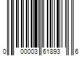 Barcode Image for UPC code 000003618936