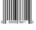 Barcode Image for UPC code 000003768112