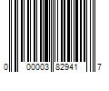 Barcode Image for UPC code 000003829417