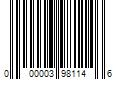 Barcode Image for UPC code 000003981146