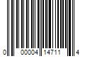 Barcode Image for UPC code 000004147114