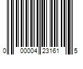 Barcode Image for UPC code 000004231615