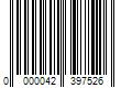 Barcode Image for UPC code 0000042397526