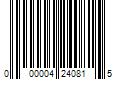 Barcode Image for UPC code 000004240815