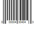 Barcode Image for UPC code 000004304043