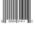 Barcode Image for UPC code 000004314110