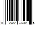 Barcode Image for UPC code 000004320395