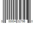 Barcode Image for UPC code 000004327950