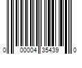 Barcode Image for UPC code 000004354390