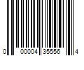 Barcode Image for UPC code 000004355564