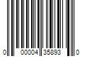 Barcode Image for UPC code 000004358930