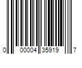 Barcode Image for UPC code 000004359197