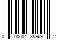 Barcode Image for UPC code 000004359692