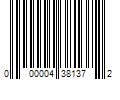 Barcode Image for UPC code 000004381372