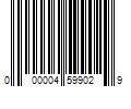 Barcode Image for UPC code 000004599029