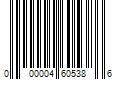 Barcode Image for UPC code 000004605386